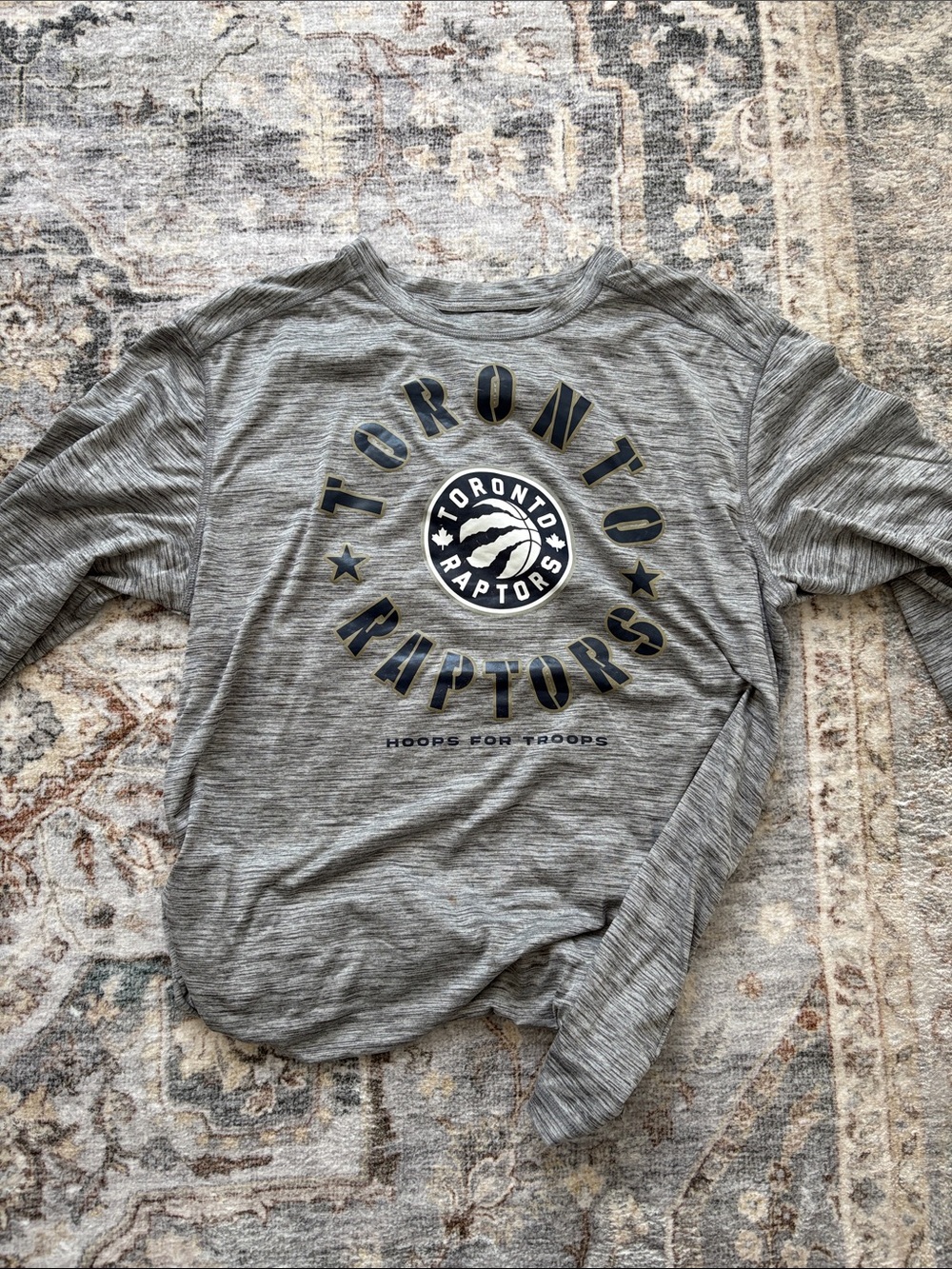 Raptors oversized athletic long sleeve
